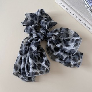 Kovoi / Phong Cách Hàn Quốc Da Báo In Tóc Nữ Cao Cấp Cảm Giác Streamer Scrunchy Dây Buộc Tóc Nhiều Lớp Scrunchy Dây Buộc Tóc