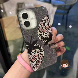 Ốp Điện Thoại Lấp Lánh In Hình Da Báo Cao Cấp Cho Xiaomi 17 Pro Max 15T Pro 15 Pro Ultra 14T Pro 13T Pro Mi 11X Pro 11i 11 10T Lite 10i Vỏ Sáng Bóng Cứng IMD Cover