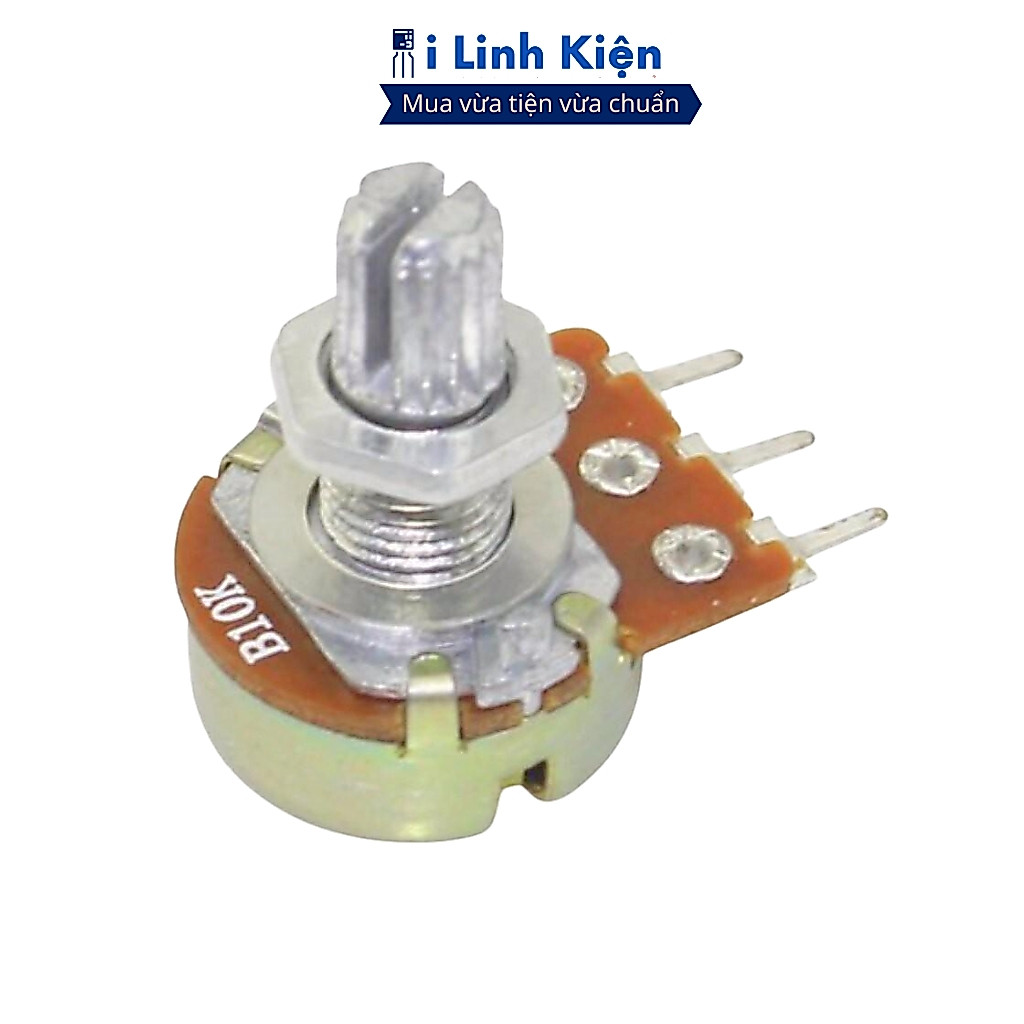 Chiết áp đơn 10K (combo 5) WH148-B10K ( Không kèm ốc) 15mm chất lượng cao ilinhkien