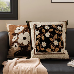 Phong Cách Trung Cổ Sofa Gối Retro Hộ Gia Đình Gối Giường Gối Đệm Bay Cửa Sổ Tựa Lưng Lõi Có Thể Tháo Rời Có Thể Giặt Được26062402