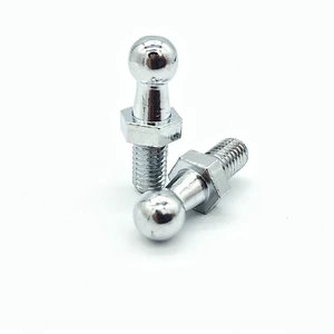 2 Chiếc 10 Mm M8 M6 Đa Năng Phía Sau Boot Trước Bonnet Gas Strut End Lắp Kết Nối Bóng Đầu Pin Khớp Van