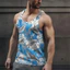 Áo ba lỗ in hình cá heo Kawaii 3D mới dành cho nam mùa hè Áo Vest hoạt hình thông thường, Áo thun Unisex