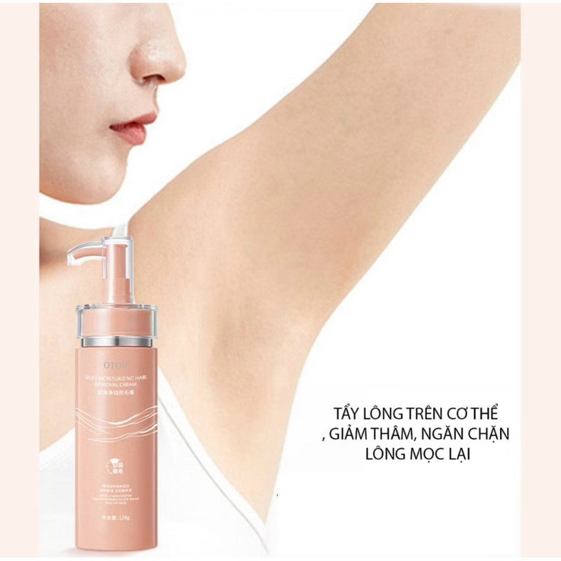 Kem tẩy lông OTOU, thích hợp cho toàn thân - 120g -