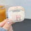 Vỏ Tai Nghe Có Mặt Dây Chuyền Chống Mất Cho Airpods 4 Pro 3 2 Đáng Yêu Nữ Tính Ngọt Ngào Nơ Gấu Họa Tiết Hoạt Hình TPU Mềm Chống Sốc Tai Nghe Không Dây Vỏ Bảo Vệ Vỏ Di Động
