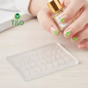 Khuôn Lá Hoa Mini Chính Xác Cho Nghệ Thuật Làm Móng Tay Silicon DIY Đẹp [Mới]