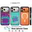 Hoạt Hình Dễ Thương Cyan Ếch Vẽ Ban Từ Tính Ốp lưng Cho iPhone 17Pro Max 17Air 17 16 15 14 13 12 16 Plus Ốp Lưng Bảo Vệ Chống Sốc Ốp Lưng
