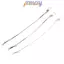 TMOY 10 Chiếc 10 / 15 / 20 / 25 / 30CM Dây Thép Chống Cắn Dây Xích Mồi Fishhook Dòng Dấu Vết Dây Lãnh Đạo Với Phụ Kiện Mồi Câu Cá Xoay TMOY