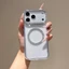 Ốp Lưng Trong Suốt Kim Cương Lấp Lánh Thời Trang Cho Xiaomi Poco M3 M4 M6 M7 M8 Pro X3 NFC X3 X4 Pro X3 GT Ốp Lưng Sạc Không Dây Từ Tính