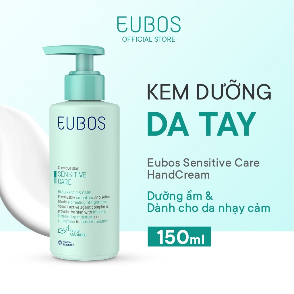 [KOL] Kem Tay EUBOS, Kem Dưỡng Tay Và Móng Bơ Hạt Mỡ Dưỡng Ẩm Da Mềm Mịn, Giúp Móng Chắc Khỏe