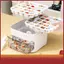 Cod Extra-Large 50-Ice Cube Maker Với Dễ Dàng Trượt Hai Lớp Thực Phẩm Cấp Khay Cho Tủ Lạnh Hoàn Hảo Cho & Cocktail