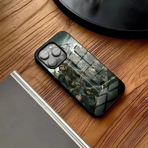 BK-1 The Walking Dead Ốp Điện Thoại IPhone 16 15 14 Pro 11 13 12 Mini 6 8 7 Plus Kính Thiết Kế Sang Trọng Cove