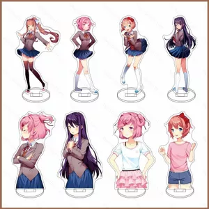 Câu lạc bộ văn học Doki Doki SQ11! Tấm Đứng Acrylic Ký Hiệu Đứng Anime Để Bàn Trang Trí Trang Trí