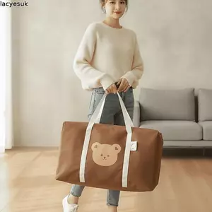 Túi đựng đồ giường LACYESUK, Túi đựng đồ chăn bông chống bụi có thể giặt được, Hộp đựng quần áo Nhẹ thoáng khí Túi đựng hành lý hạng nặng dành cho học sinh