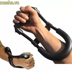 Máy tập cổ tay, Huấn luyện tập luyện Huấn luyện cánh tay bằng thép Carbon, Thiết bị tập thể dục cầm tay chống trượt có thể điều chỉnh lò xo di động