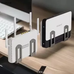 Luckyew Router Hộp Bảo Quản Treo Tường Cố Định Tổ Chức Thiết Thực Cho Bộ Top Box Và Quản Lý Cáp Lý Tưởng Cho Văn Phòng Tại Nhà TQ