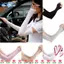 EBINLANDS Đi Xe Đạp Chống Nắng Găng Tay, Thoáng Khí Nhanh Khô Chống Nắng Tay Áo, Chống Tia UV Co Giãn Làm Mát Mùa Hè Tay Lái Xe
