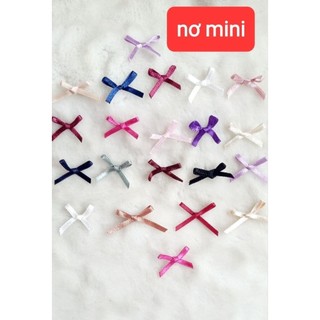 [HỎA TỐC HCM] sét 100 cái nơ mini ( bản 3mm) ANGIHOME