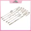 MYPANDA 6 Cái / bộ Bộ Vòng Tay Boho Nữ Dép Lá Dây Xích Tròn Lắc Tay Trang Sức.