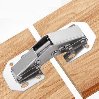 1 / 3 / 5 Bộ Bản lề tủ bằng thép không gỉ - Bộ đệm giảm chấn thủy lực cửa tủ quần áo yên tĩnh