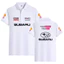 Girl Band 's Scream Anime Racing Fan Dress Áo Polo Nam Cổ Áo Thun Tay Ngắn