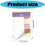 SA Twin Wire Binding Daily Planner Notebook 104 Trang 5 5x8 66Inch Tạp chí di động