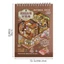 FUHUIOT Nhãn dán cảnh thu nhỏ, Dream Town 4.0 Series Nhãn dán phong cảnh Cảnh Sách, Nhãn dán PET Giấy xếp chồng lên nhau 3D Cabin House Decal Cottages Sách yên tĩnh Quà tặng trẻ em