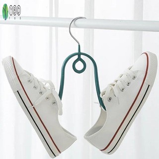 Móc treo giày bằng thép không gỉ - Giá phơi móc đôi hạng nặng để lưu trữ tủ quần áo