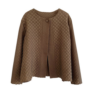 Miyake Cardigan mỏng nhẹ cho thu đông, chống nắng, phù hợp mẹ và nữ giới