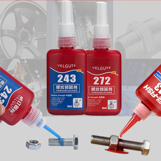 Keo khóa ren 243 & 272 - Chịu nhiệt cao chống losening - Dùng cho xe máy 50ml