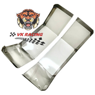 Cặp dè inox xe ba gác xe lôi 1 bánh không sóng