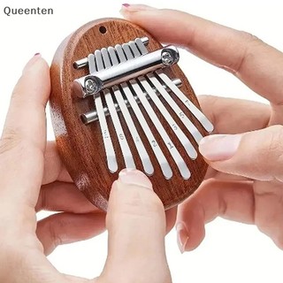 Queenten 8 Phím Gỗ Kalimba Chất Lượng Cao Tinh Tế Ngón Tay Cái Piano Marimba Âm Nhạc Phụ Kiện Tốt Quà Tặng Giáng Sinh QT