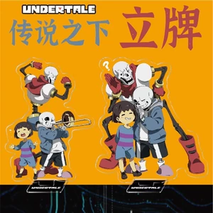 Undertale Frisk Xung quanh Mảng bám Acrylic Sáng tạo Trang trí máy tính để bàn