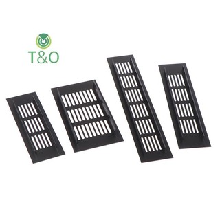 [T & O-t] 1 Tấm đục lỗ bằng nhôm Máy thông gió thông gió Vỏ lưới tản nhiệt thông gió [mới]
