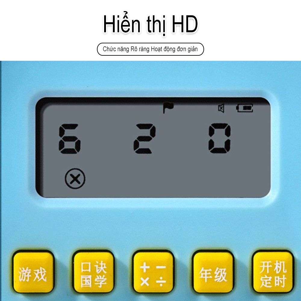 Máy Tính Bảng LCD Máy Tính Nhẩm Luyện Tập Toán Thông Minh Cho Bé
