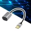 Niki USB A Sang Âm Thanh Adapter Bộ Chuyển Đổi Âm Thanh USB A Sang SPDIF Nữ Kỹ Thuật Số Chuyển Đổi Cho Máy Tính Laptop Kết Nối