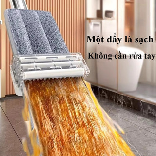 Cây Lau Đa Năng 3 Trong 1 Tự Vắt - Chất Liệu Hợp Kim Nhôm Bền Bỉ,Lau tất cả các sàn nhà