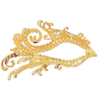 DIY Handmade Step-Shaking Chất liệu cổ Hanniang Mặt nạ nửa mặt Handmade COS Hanfu Mask 9.11 DANI