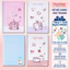 Bộ 5/10 Vở Caro B5 100/200 Trang, Vở Ô Vuông 80GSM May Gáy Dùng Ghi Chép, Học Ngôn Ngữ, Viết Bài -AT