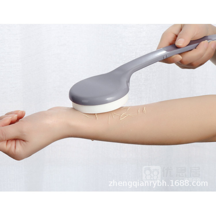 Bàn chải tắm xốp tay cầm dài mới Bàn chải chà lưng Bàn chải Massage tắm
