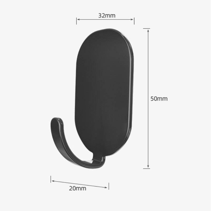 Móc treo tường không dấu vết cho nhà bếp và phòng tắm, Móc dính chắc chắn cho tổ chức tại nhà, Móc không hư hỏng