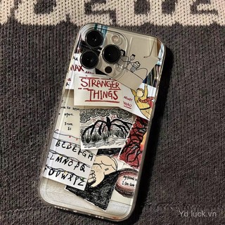 Stranger Things Sáng tạo Phim hoạt hình độc đáo Vỏ trong suốt mới Thích hợp cho iPhone 17promax 16pro 15 14promax 13pro 17pro 16plus 15pro 14 8plus Vỏ điện thoại chống sốc chống mồ hôi