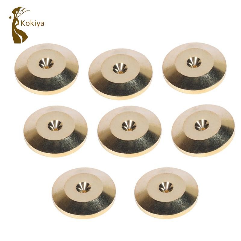 Kokiya 8x 25 X 5mm Loa Spikes Miếng Lót Thảm, Chân Đế Cho Khuếch Đại