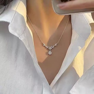 Vòng cổ quà tặng nữ tai hoa và lúa mì đơn giản và đa năng