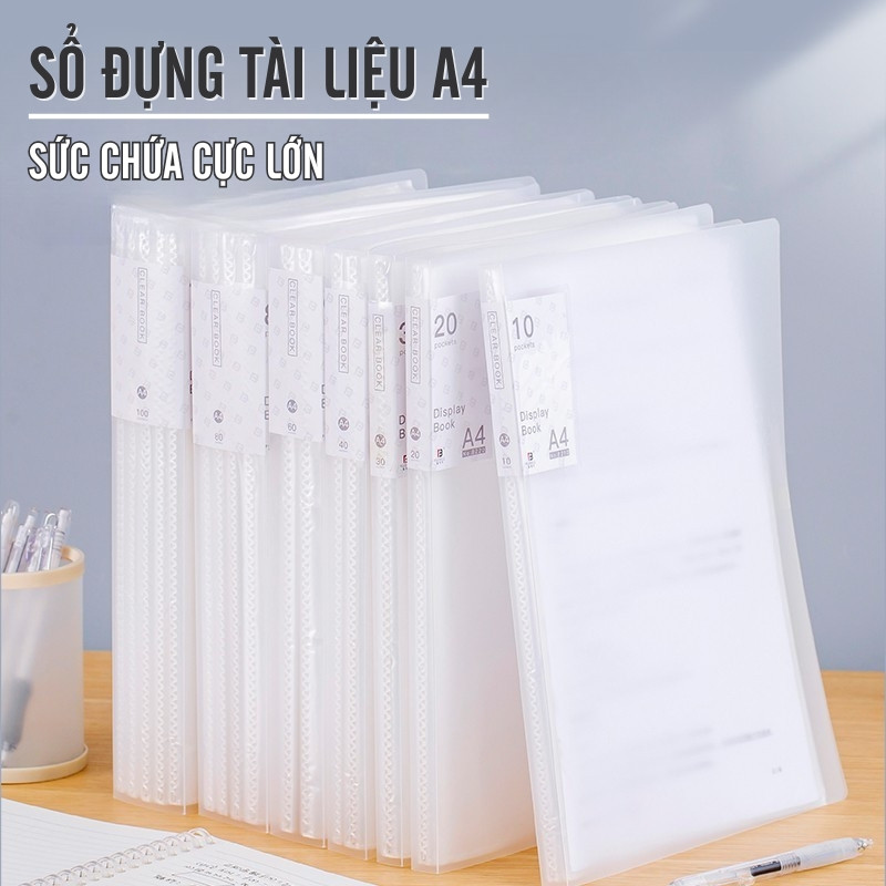 File Lá A4 – File Lá Đựng Tài liệu A4, Kẹp File Tài liệu Văn Phòng ...