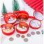 2 / 5 Chiếc Xmas Theo Chủ Đề Túi Đựng Tiền Giáng Sinh Ví Trẻ Em Ví Ông Già Noel Ví Trẻ Em Ví Trẻ Em Ví