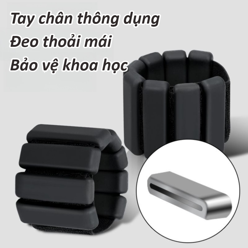 Tạ Đeo Tay Tạ Chân Túi Cát Đeo,Hỗ trợ tập thể dục,Cổ Tay Mắt Cá chân Chất Liệu Bột Sắt Mịn Hỗ Trợ Tập Gym
