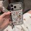 Ốp Lưng Iphone Cao Cấp IMD Cứng Iphone 17 Pro Max Phim Hoạt Hình Hàn Quốc Crybaby Dây Đeo Tay Vòng Tay Iphone 14 Pro Max Vỏ Bảo Vệ Camera Cho IPhone 17 16 15 14 13 Pro Max