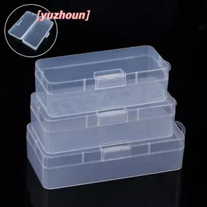 Hộp Bảo Quản Móng Tay Nghệ Thuật Bộ Phận Móng Tay Người Tổ Chức Hộp Đựng Nhựa Hình Lập Thể Trong Suốt Dành Cho Bàn Chải Móng Tay Tập Tin Dụng Cụ Làm Móng Tay