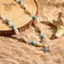 AqToCna Vỏ Sao Biển Mặt Dây Chuyền Nelace Cho Nữ Lớp Giả Ngọc Trai Phong Cách Bohemian Bãi Biển Dự Tiệc Trang Sức AqToCna
