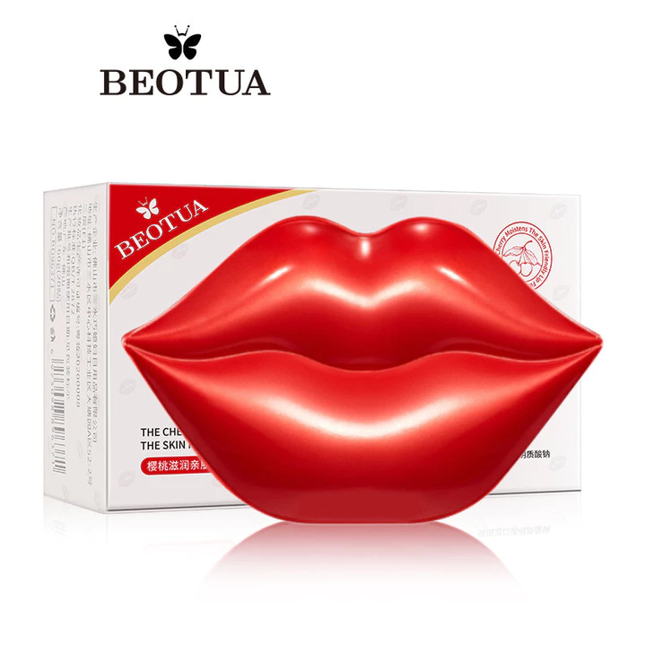 Cherry Jelly Lip Mask Nữ Mặt nạ môi Miếng dán môi Ngoại vi Môi Phai màu Môi Đường kẻ giả Tóc Melanin Tẩy tế bào chết Mặt nạ môi